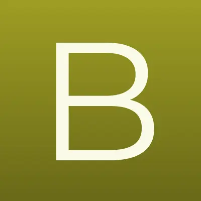Buzina, мастерская цветов и подарков, лого-визитка